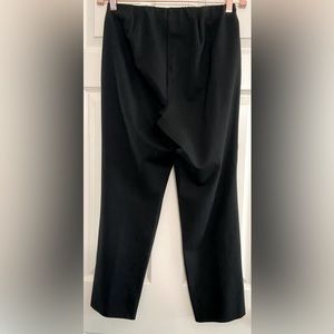 J Jill Ponte Slim Leg Pants Black Small Petite